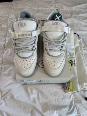 Adidas x Bad Bunny Forum white trainers. Size US 11