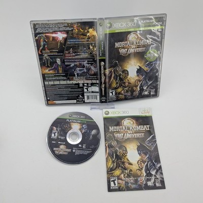 Mortal Kombat Vs. DC Universe [Platinum Hits] Complete 360 Microsoft Xbox 360