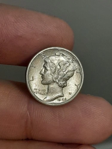 1942- D Mercury Dime Uncirculated #2