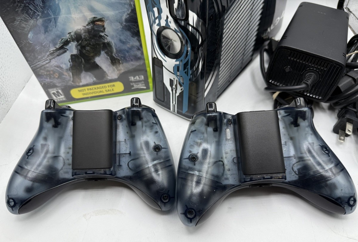 Microsoft Xbox 360 Console Halo 4 Limited Edition 320gb Bundle W