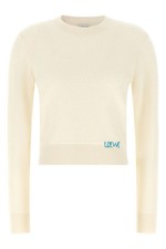 LOEWE Ivory Wool Sweater New Authentic