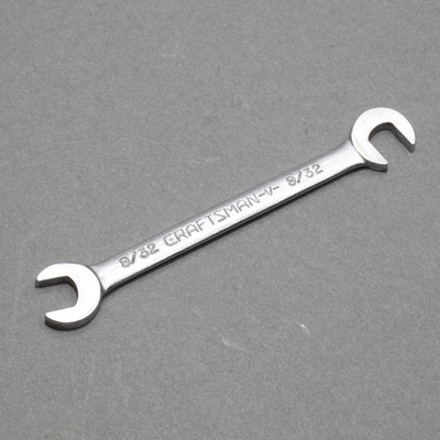 Craftsman V Mini Micro Open End SAE Wrench 9/32 -V- Ignition Thin Small Midget
