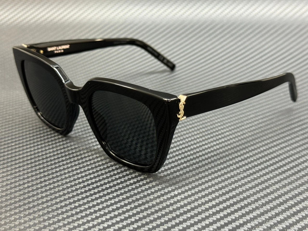 Saint Laurent — SAINT LAURENT SL M143 001 Black Grey Women's 51 mm Sunglasses