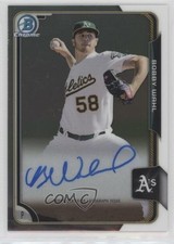 2015 Bowman Chrome Prospects Auto Bobby Wahl #BCAP-BW Auto 1u6