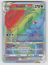 Hisuian Goodra VSTAR Pokemon Lost Origin 202/196 Rainbow Secret Rare NM on eBay