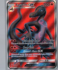 Salazzle GX 132/147 Ultra Rare Burning Shadows Pokemon Holo Lightly Played on eBay