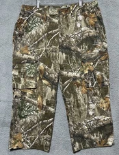 Vintage Real Tree Camo Pants Mens XXL 40X25.5 Realtree Outdoors Hunting