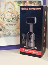 360  Smart Shooting Gimbal AI Face Tracking Auto Follow Phone Holder Q12