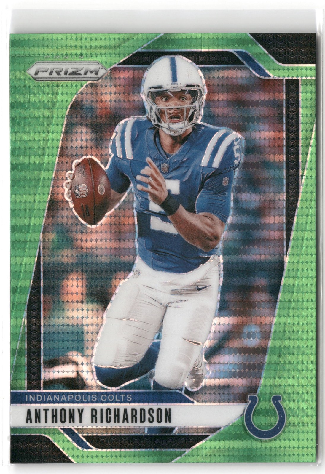 2024 Panini Prizm Anthony Richardson Neon Green Pulsar #120