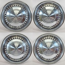 1975-1977 Oldsmobile Cutlass 4046 15 Hubcaps Wheel Covers 00550619 Set4 1975-1977 Oldsmobile Cutlass 4046 15 Hubcaps Wheel Covers 00550619 Set4