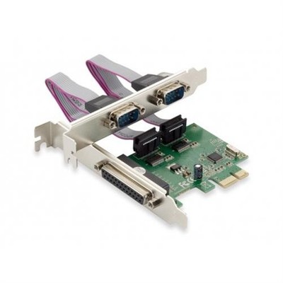 Conceptronic PCI Express Karte Schnittstelle PCIe 2x Seriell 1x Parallel Adapter