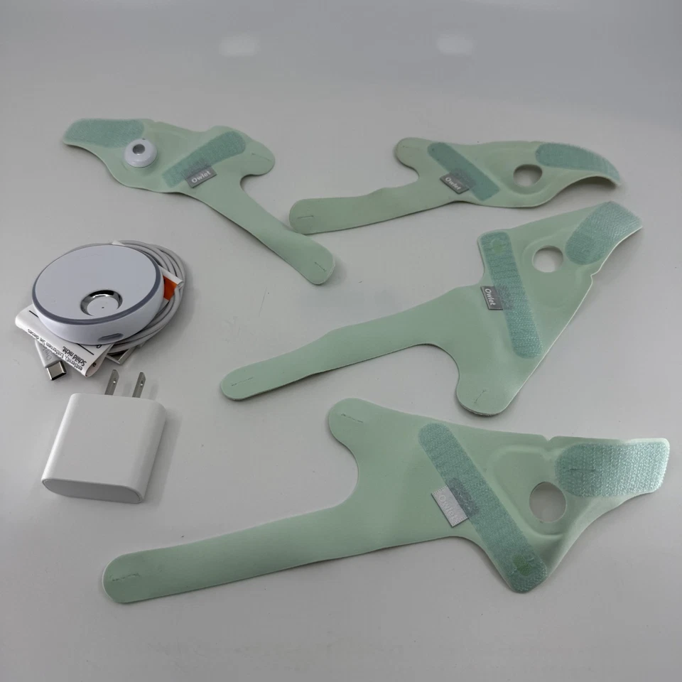 Calcetín Owlet Dream - Monitor inteligente para bebés - Sensor de pie para rastrear los latidos del corazón Foto 2 de 4