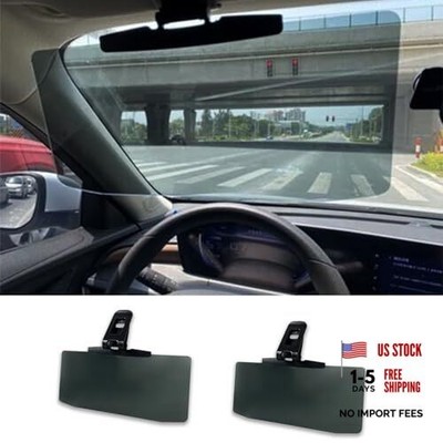 Car Sun Visor Extender, Sun Blocker, Clip on Car Windshield Visor 2PCS