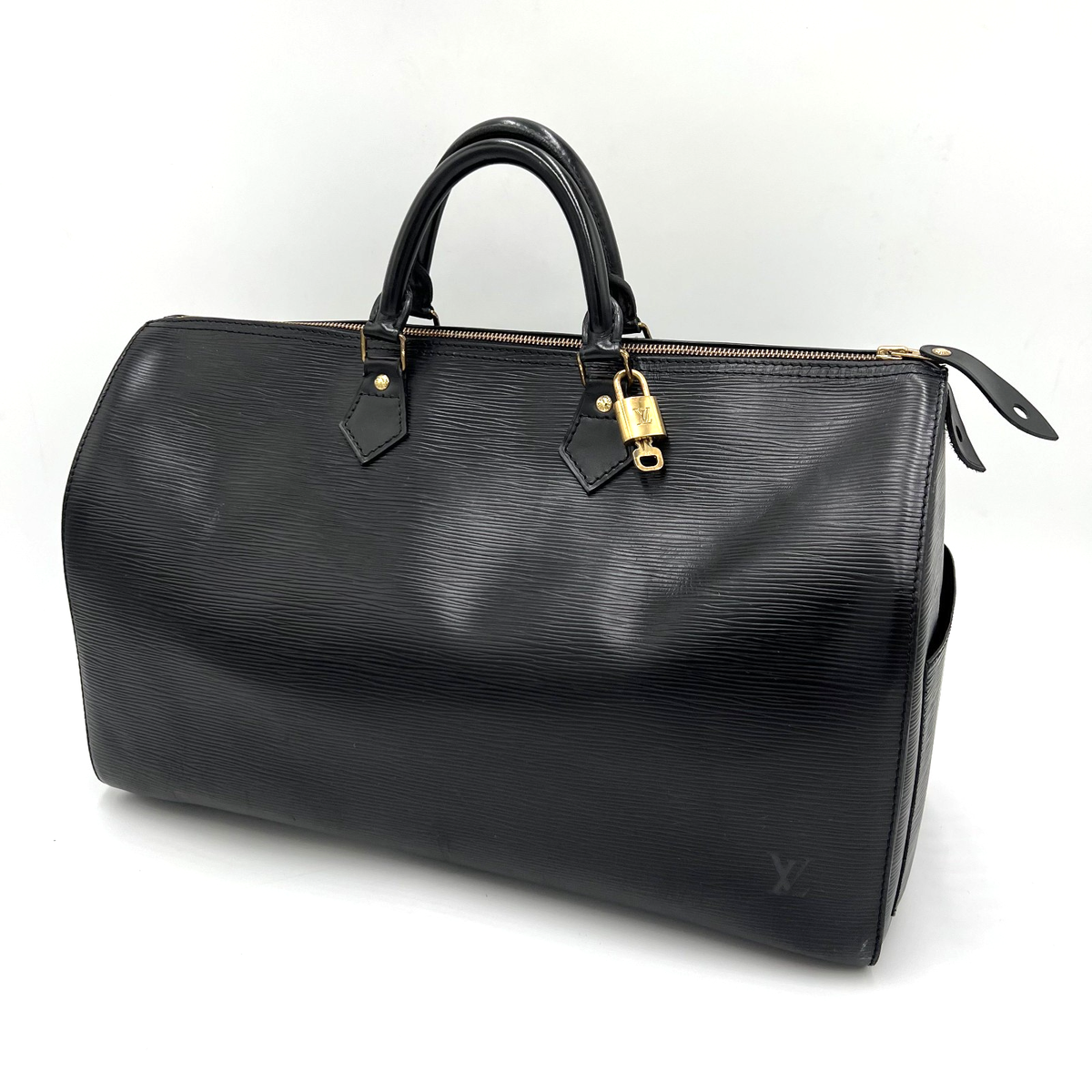 Louis Vuitton Epi Speedy 40 Handbag Boston Bag Leather M42982 Used