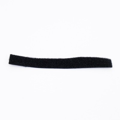 KAT Black Hook & Loop Cable Tie Down Straps for Electronic Drum Kits, 7-Pack