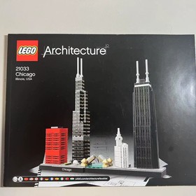 LEGO Architecture 21033 Chicago Skyline  &ndash; Build丨No box ！