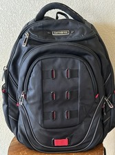 Excellent  125 SAMSONITE "Tectonic" 17" Laptop BACKPACK Black TSA FRIENDLY