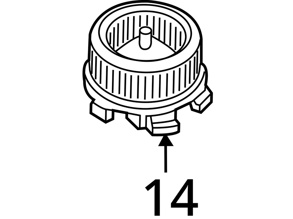 Motor soplador delantero compatible con 15-23 EDGE 437151 Foto 4 de 4