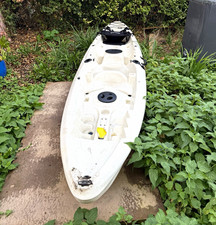 White Sit-On-Top Double Seat Kayak - Two-Person Kayak