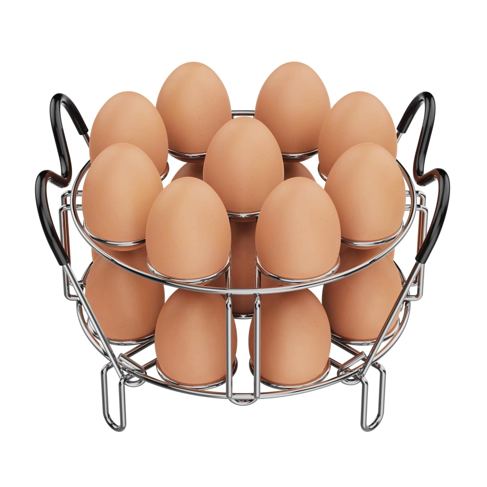 Egg Steamer Rack for Instant Pot 6 Qt 8 Qt - Stackable Stainless Steel Trivet...