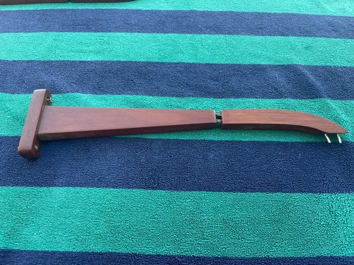 Scrivania Jet Plane da Parete 18" Lungo Girevole Sinistro Legno Modello XX Aereo