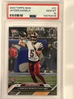 2024 Topps Now - #23 Jayden Daniels (RC) Rookie Card PSA 10 GEM MINT Commanders