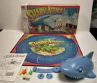 Vintage 1988 Milton Bradley Shark Attack Motorized Board Game Complete Tested