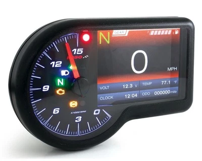 KOSO RX3 Tacho Tachometer Drehzahlmesser Multifunktion universal Motorrad Roller