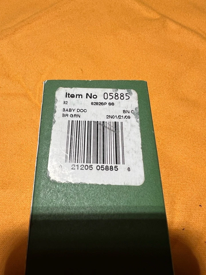 🇺🇸 Case XX Baby Doc Knife Bright Green John Deere 2008 628P SS 05885 NOS — 第 4/4 张图片