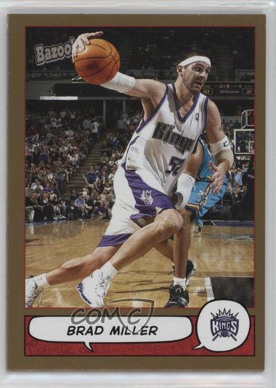 2004-05 Topps Bazooka Gold Brad Miller #37 0qr0