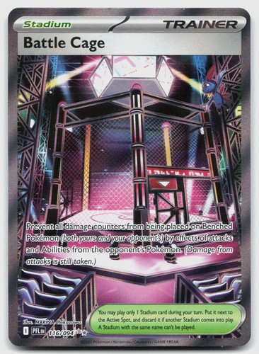 Battle Cage 116/094 (NM) - Phantasmal Flames - Ultra Rare - Pokemon TCG