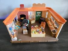 Calico Critters Sylvanian Families Brick Oven Bakery with Extras over 90 Pieces