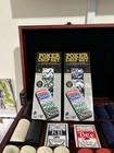 Brookstone Poker Set Wooden Case — photo 8