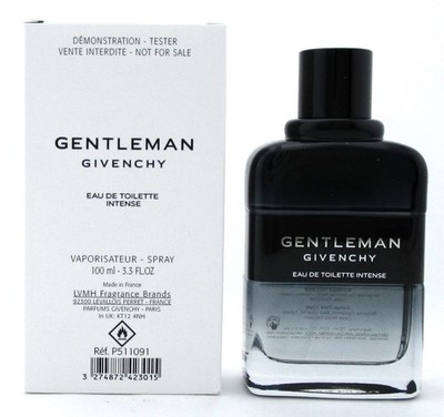 Givenchy Men's Gentleman Intense EDT Spray 3.3 oz (Tester) Fragrances