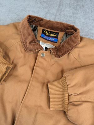 #ad NWOT Walls Jacket Mens 2XL Brown Zero Zone Hooded Insulated Work Duck Canvas $59.99