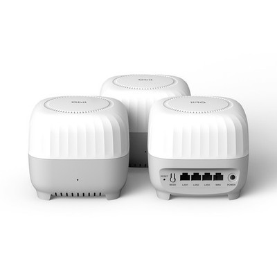 3-Pack DBIT AC1200 Mesh WiFi System Covers up to 6,000 Sq Ft Dual-Band 1200Mbps