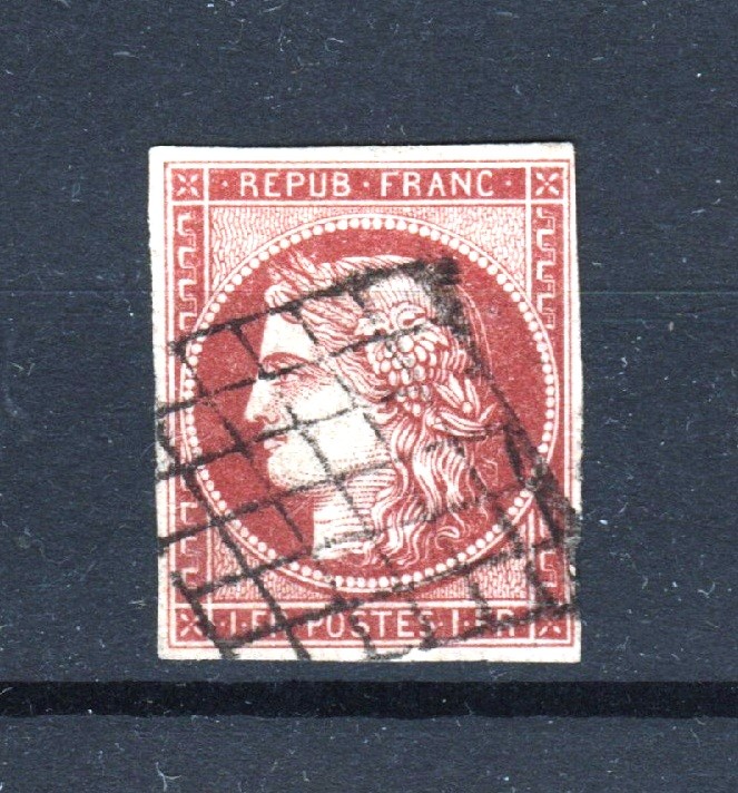 フランス切手 FRANCE STAMP YVERT 6A 