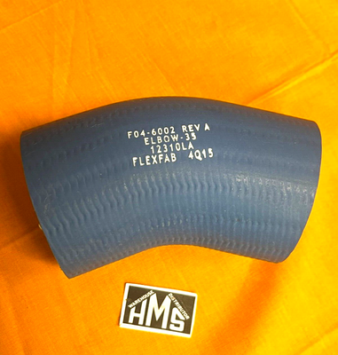 PACCAR Hose D1029-9369 Elbow 35 Sil/kev Blu 2.50x5.67 NOS 