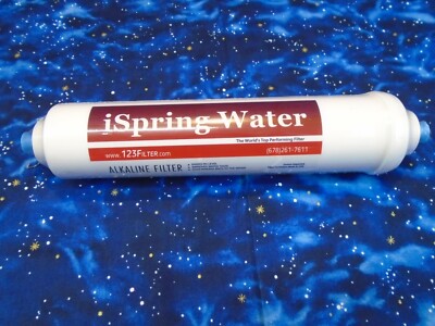 iSpring FA15 10-inch Inline 3-Layer Alkaline Replacement Water Filter Cartridge