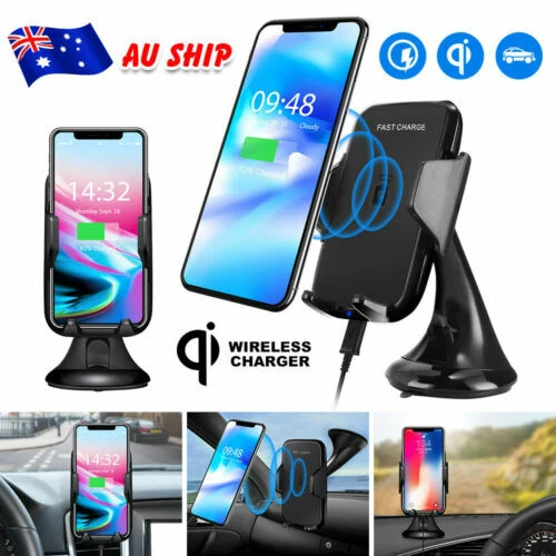 Qi Wireless Mobile Phone Car Chargers for Samsung