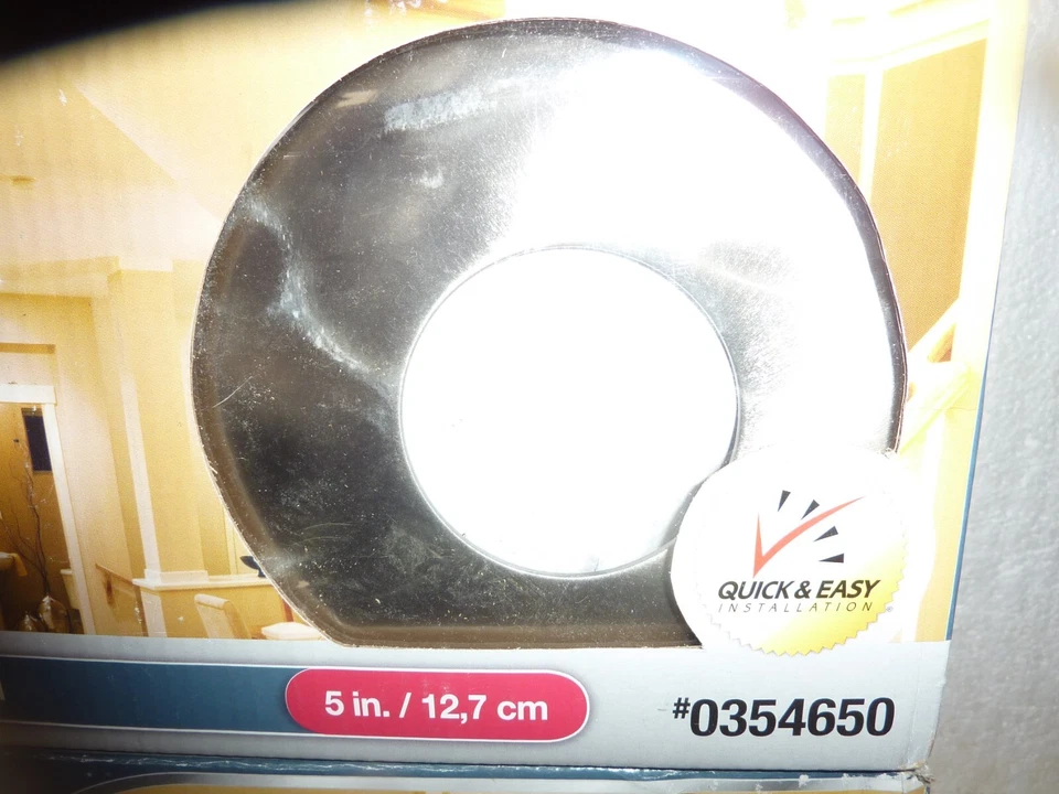 2 NOS UTILITECH 5" Recessed Light Kit Brushed Nickel Finish #0354650 - Image 2 of 3