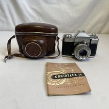 Zeiss Ikon Contaflex Zeiss Tessar f2.8 50mm Lens Synchro-Compur VTG - Untested