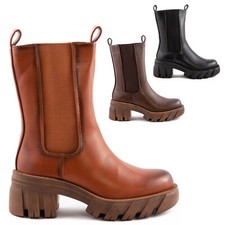 Stivali donna biker moticiclista donna casual elastici TOOCOOL GR-6636