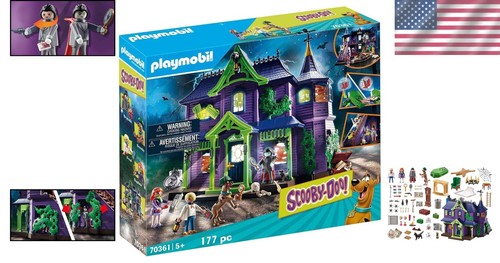 Complete Scooby-Doo Mystery Mansion Playset with Figures and Sound Effects - Picture 2 of 11