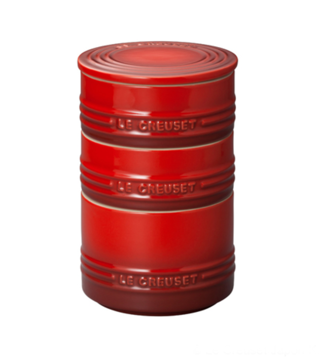 LE CREUSET ラムカンスタンド レッド Le Creuset（ルクルーゼ）の「スタッキング・ラムカン・セット
