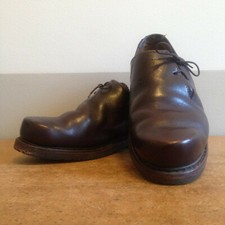 VINTAGE Schuhe in gro&szlig;er Gr&ouml;&szlig;e! Gr. 45 / 10,5 zur Knickerbocker 30er, 40er