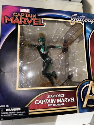 NEW Captain Marvel Starforce PVC Statue Diorama Marvel Movie