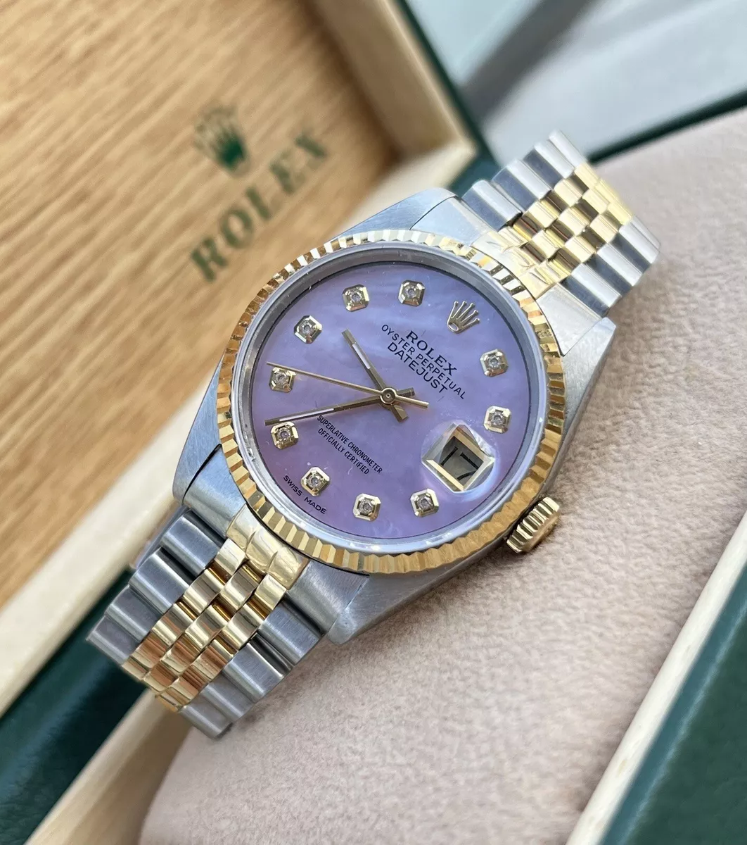 Stainless steel and gold rolex sale