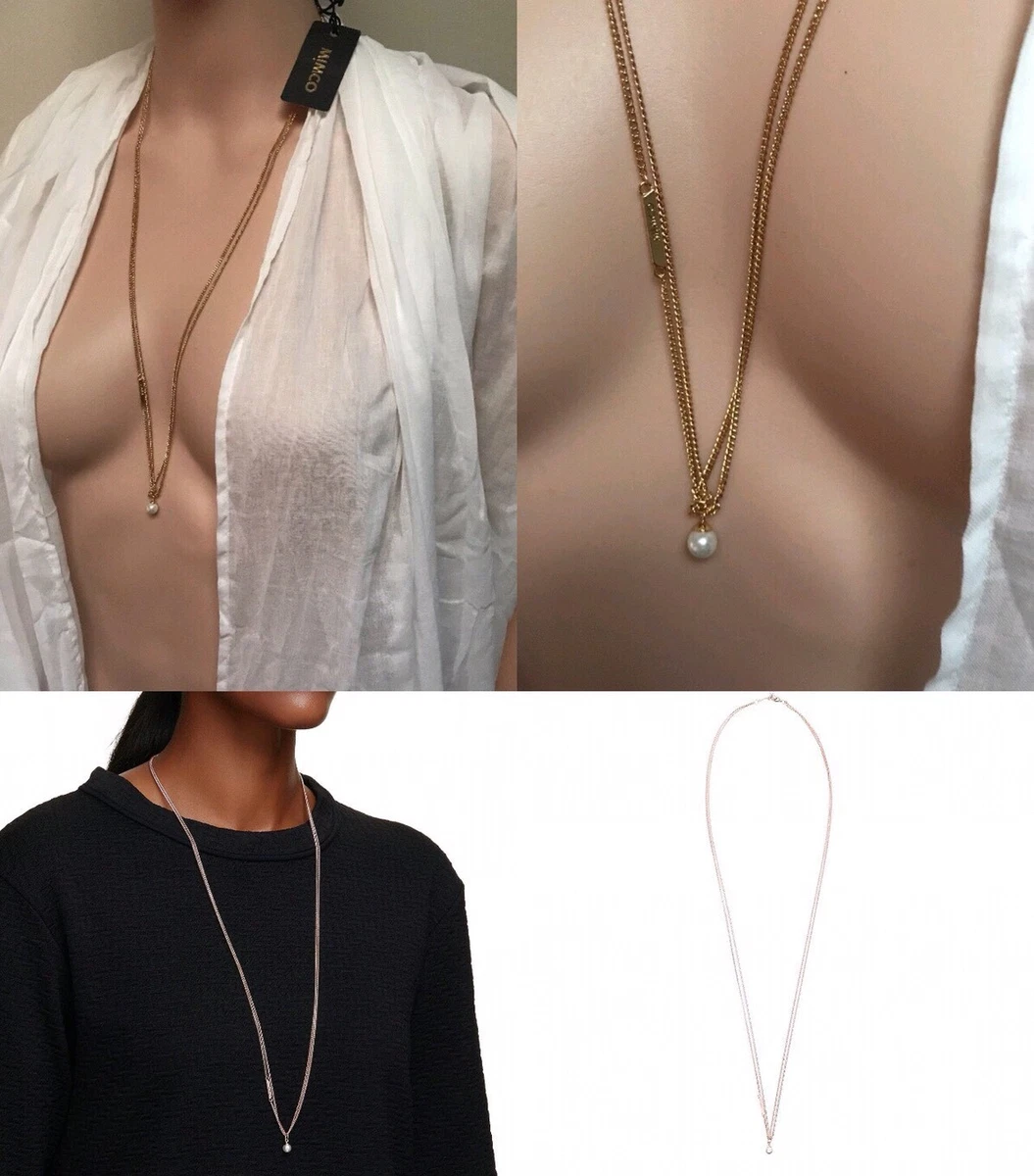 Mimco rose hotsell gold necklace