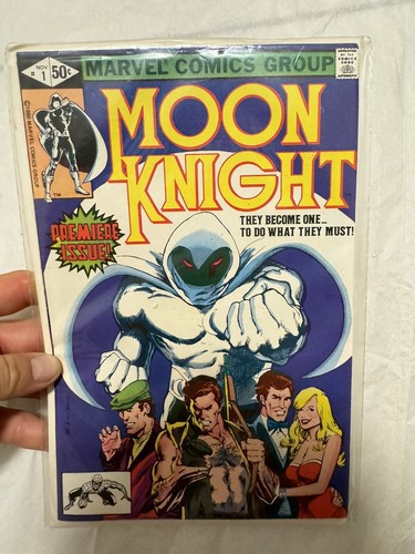 Marvel Moon Knight 1st Series #1 1980 1st Appearance Bushman - 第 2/7 張圖片